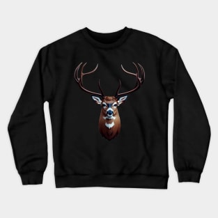 Deer head Crewneck Sweatshirt